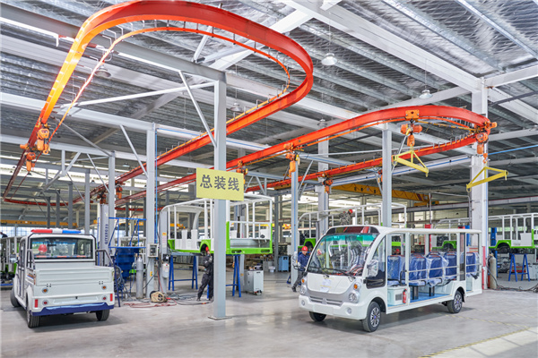 14座燃油觀光車廠家出貨